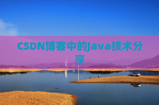 CSDN博客中的Java技术分享